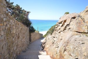 Bajada a la playa del Búnker